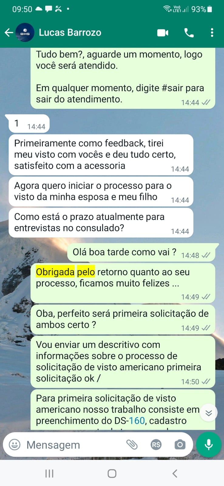 LV VSTOS E CIDADANIAS - Vsto para os EUA - Vsto Americano
