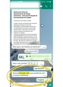 LV VISTOS - Assessoria para solicitação de Visto Americano, Orientação particular para o processo de solicitação de visto americano